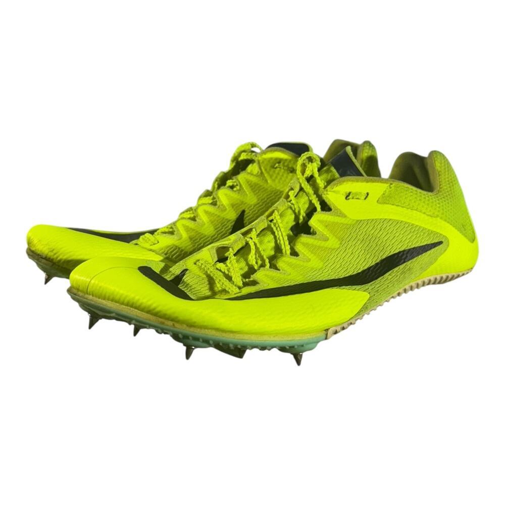 Nike Zoom Rival Sprint Volt Track and Field Shoes Spikes Men's 9.5 Sneakers - Picture 1 of 9